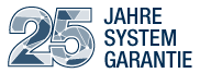 25 Jahre Systemgarantie